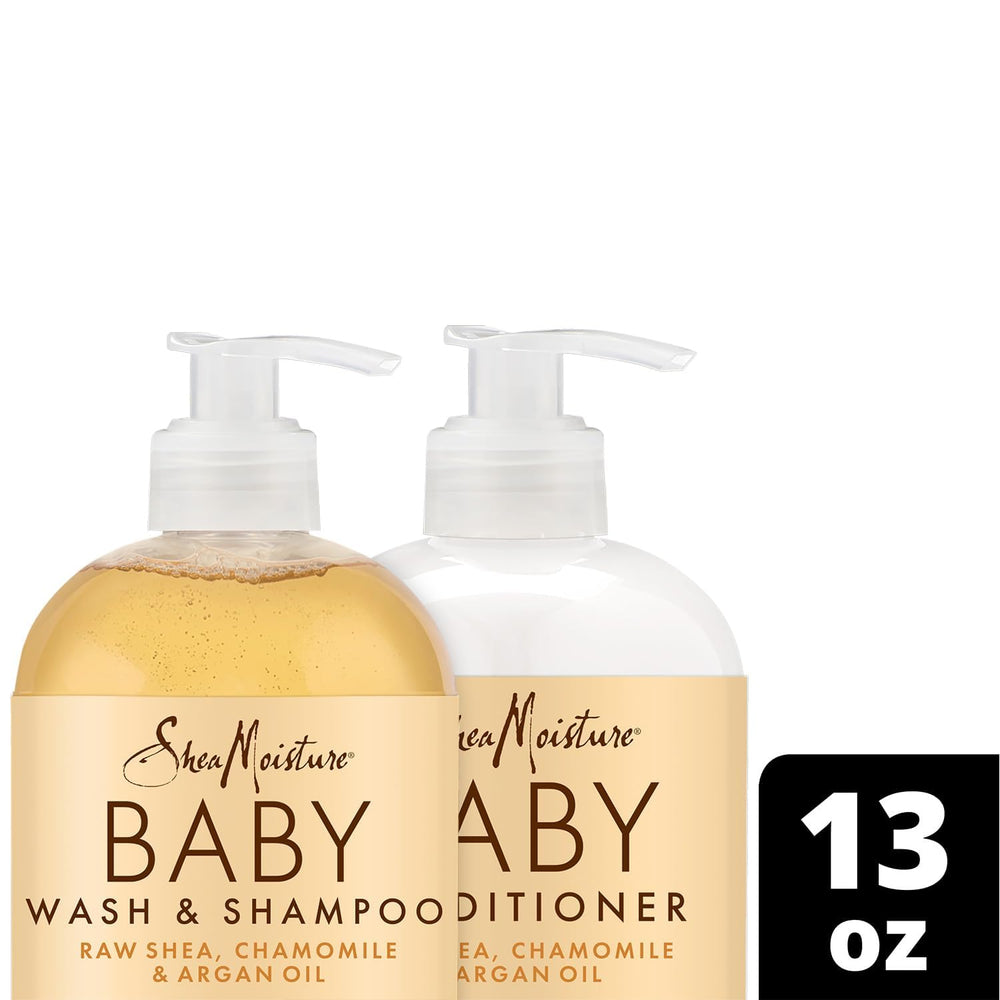 Coffret soin bébé SheaMoisture, cadeau pratique.