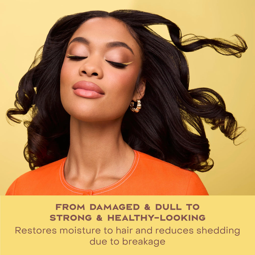 Boucles mieux définies après utilisation du masque SheaMoisture Jamaïcain.