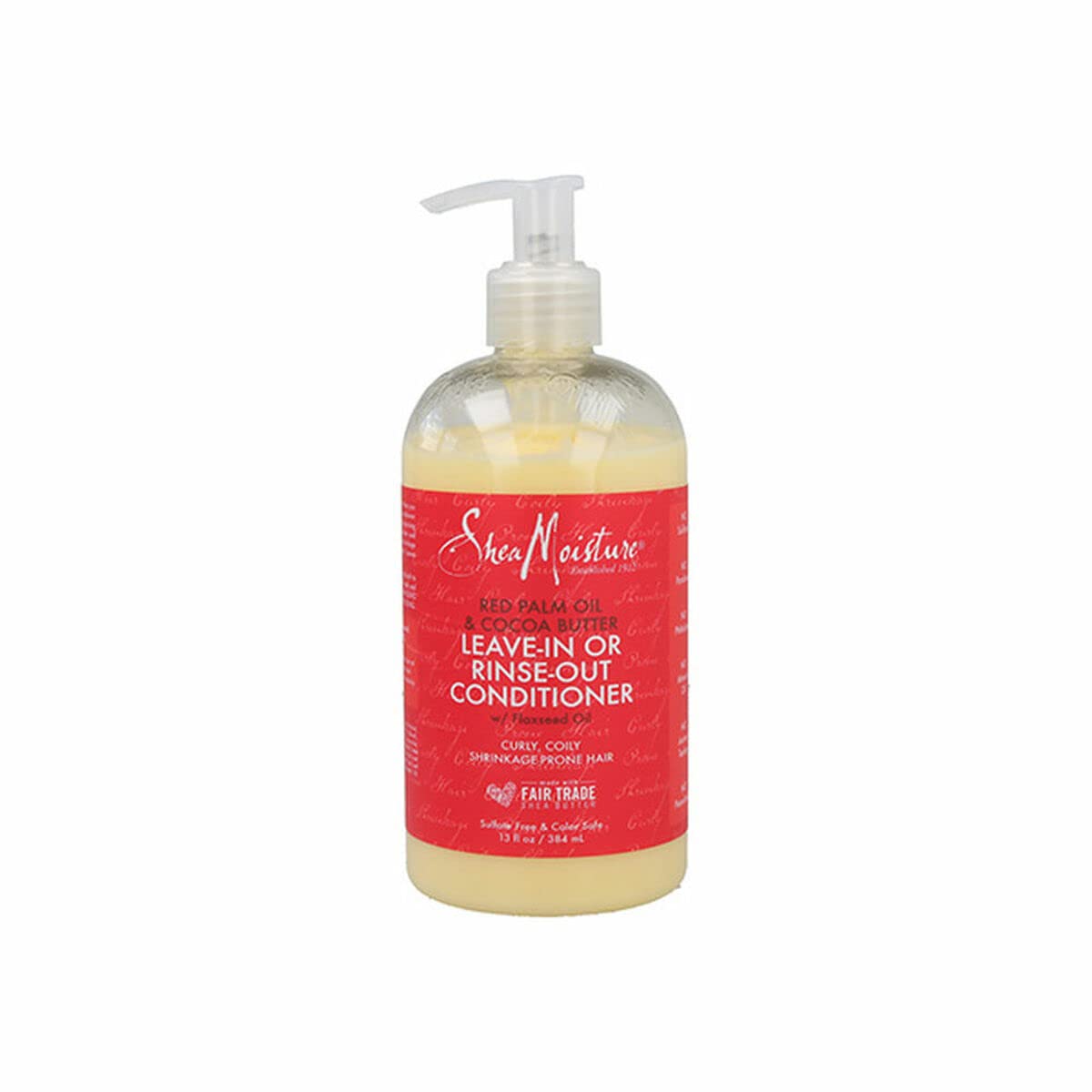 SheaMoisture: bouteille du conditionneur palme rouge et beurre de cacao, hydratation pour boucles.