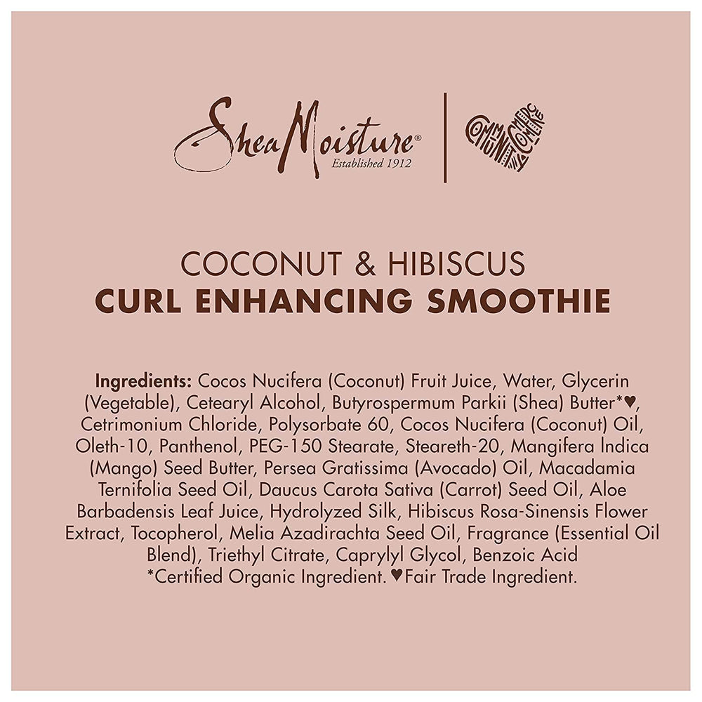 SheaMoisture Coco Hibiscus : format compact et pratique pour la routine.