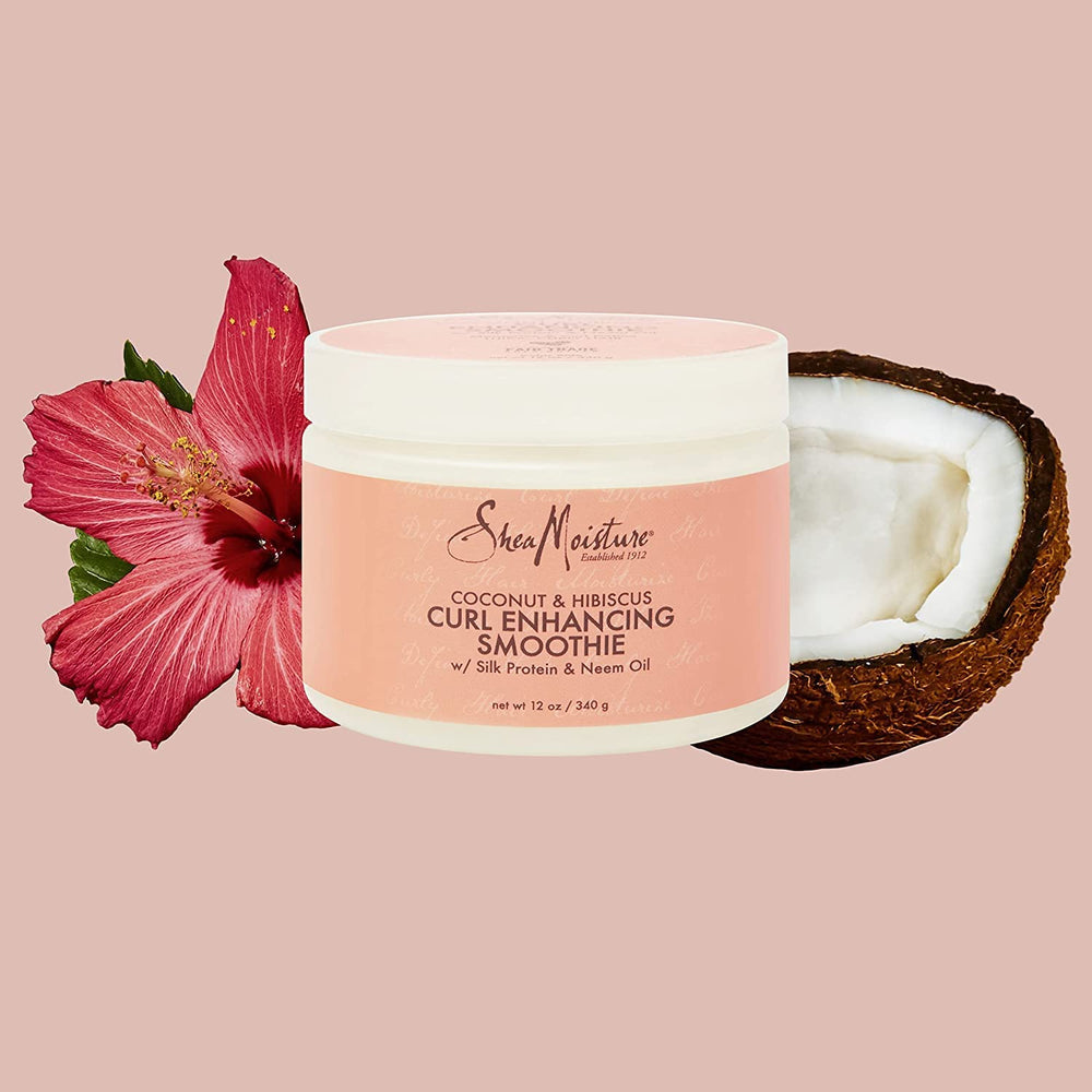 SheaMoisture Coco Hibiscus : utilisation rapide pour un style de boucles facilité.