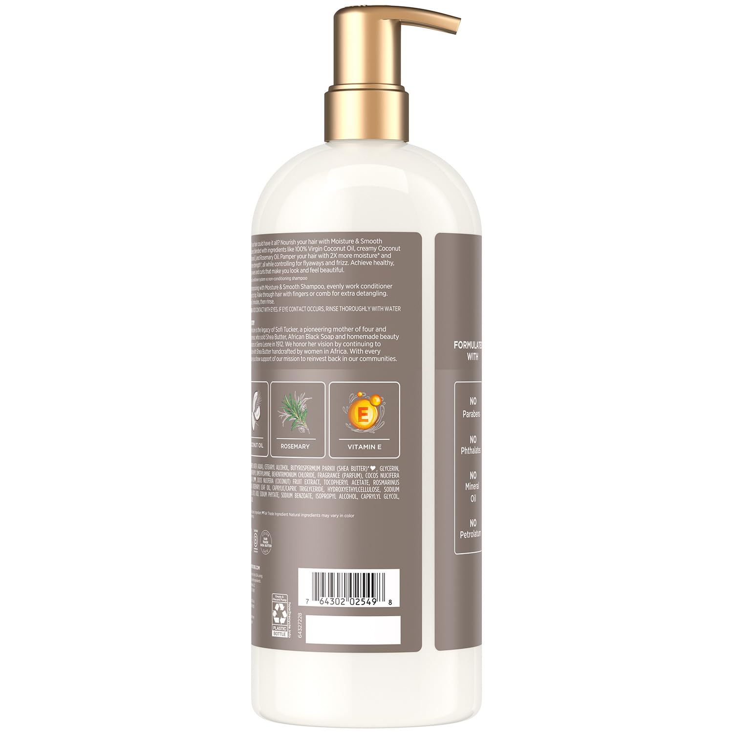 Sheamoisture Conditionneur Demêlant Anti-Frisottement, démêlage facilité après le shampooing.