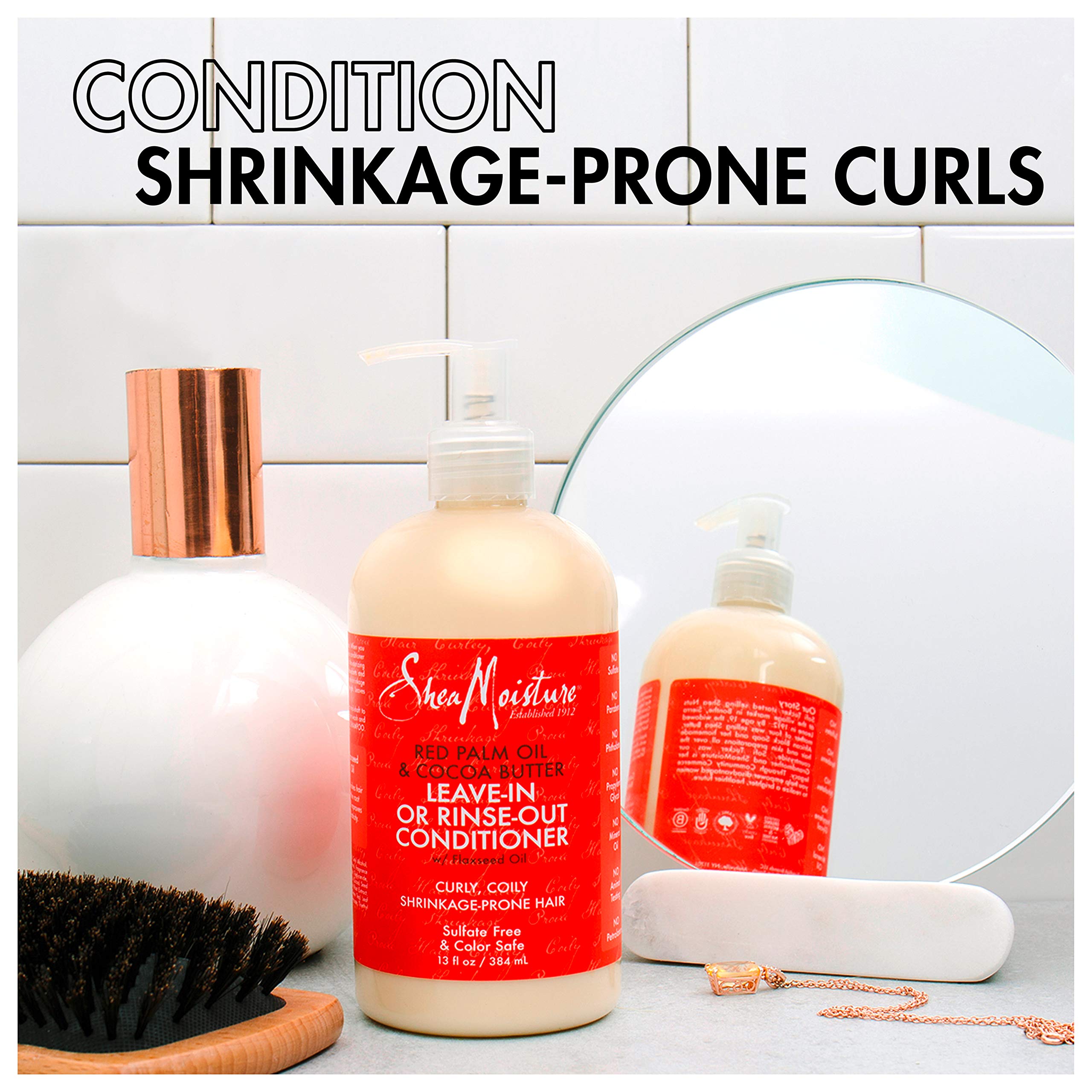 SheaMoisture: nettoyage doux et entretien des boucles sans lourdeur.