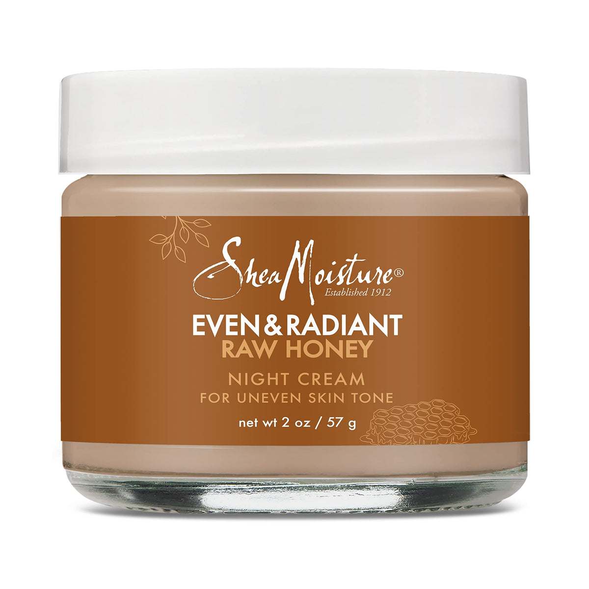 Crème de nuit SheaMoisture pour peau inégée avec miel cru et hydratation nocturne