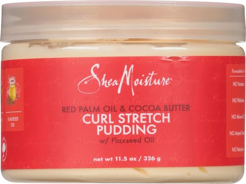 Texture crémeuse Curl Stretch Pudding pour boucles définies.