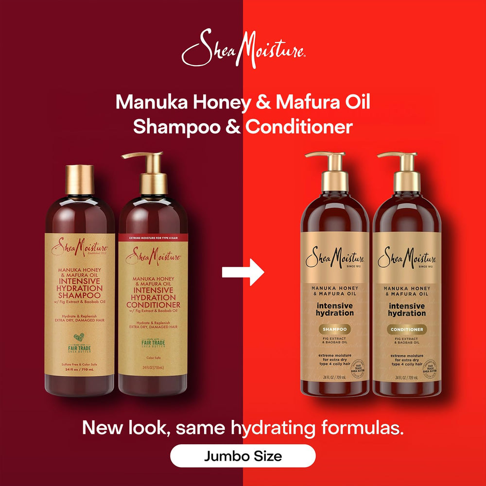 Boucles definies avec SheaMoisture, duo hydratant