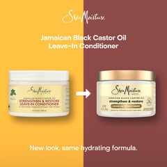 Démêlage facilité par SheaMoisture avec peigne sur cheveux.