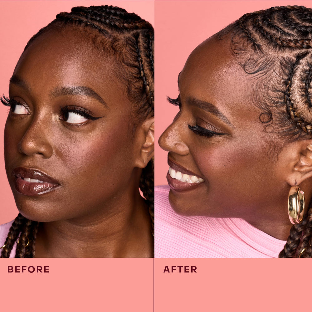 Beurre de karité Fair Trade et ingrédients durables dans SheaMoisture Edge Gel.