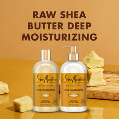 Ensemble SheaMoisture, packaging élégant pour soins quotidiens des boucles