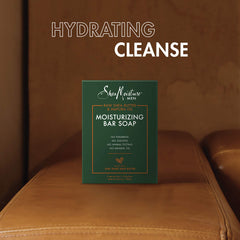 SheaMoisture Homme – barre-protection-peau-seche, aide à prévenir la tiraillement.