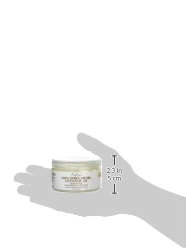 Huile de coco SheaMoisture, absorption-rapide, pénètre sans laisser de film gras.