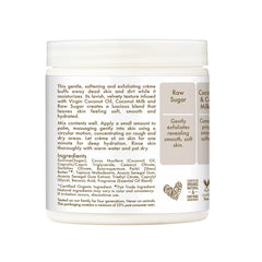 SheaMoisture ingrédients: huile-de-coco et lait-de-coco pour douceur nourrissante.