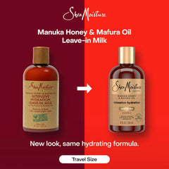 Application sur cheveux humides par SheaMoisture Manuka Honey, racines à pointes