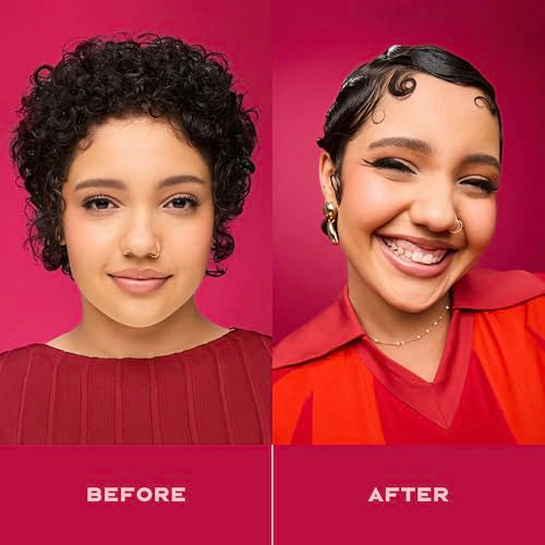 Cheveux brillants et naturels après utilisation SheaMoisture