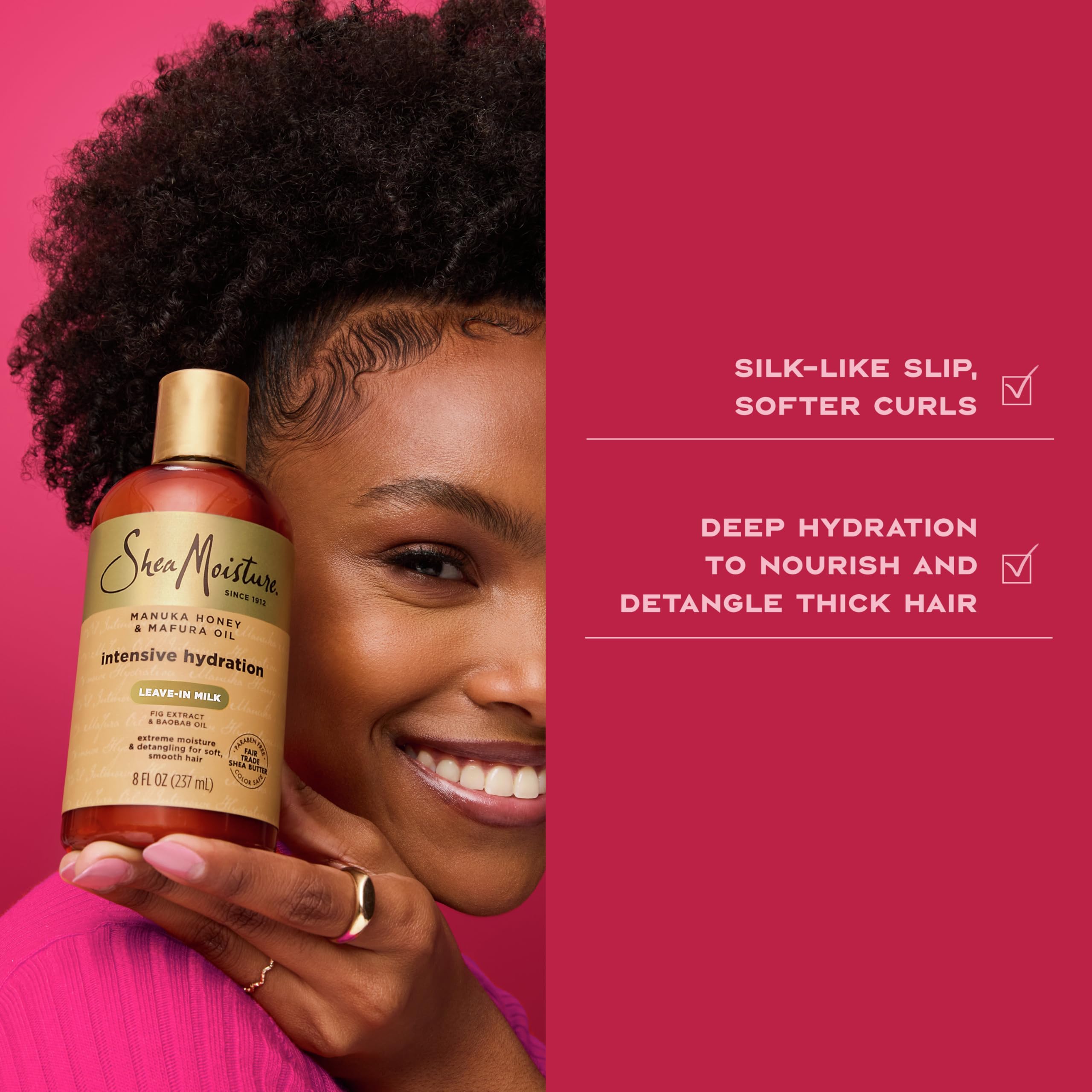 Racines à pointes brillantes après soin SheaMoisture