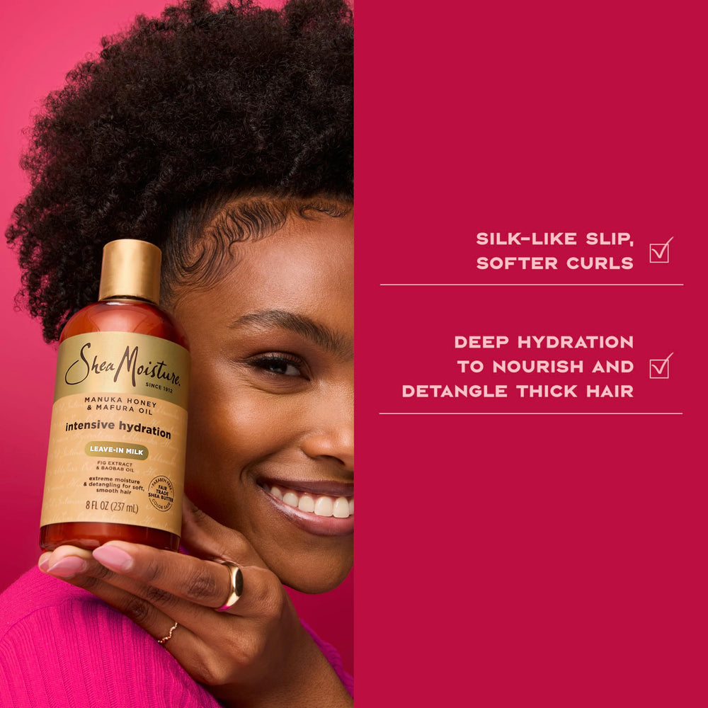 Racines à pointes brillantes après soin SheaMoisture