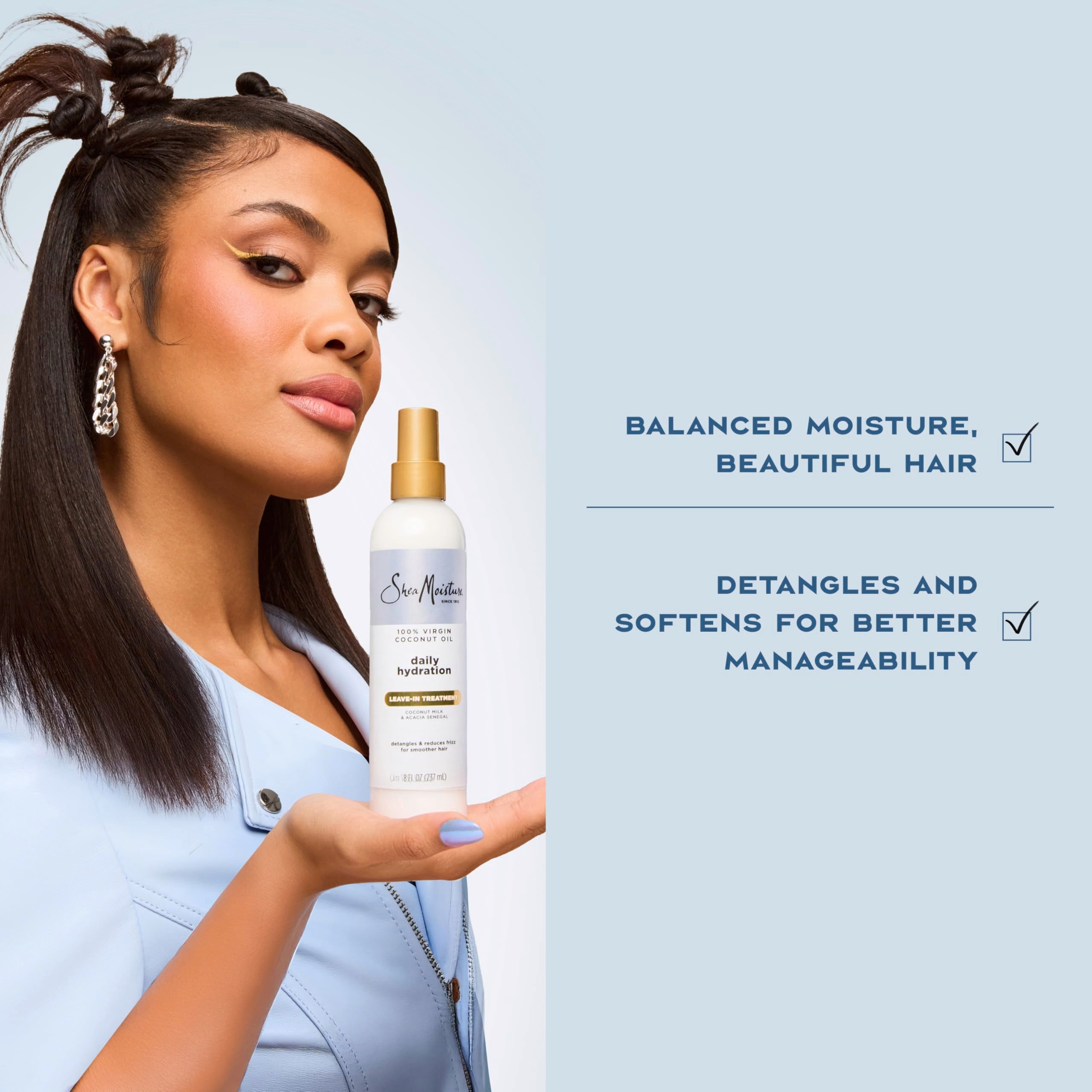 Formule sans silicones pour une routine capillaire plus naturelle