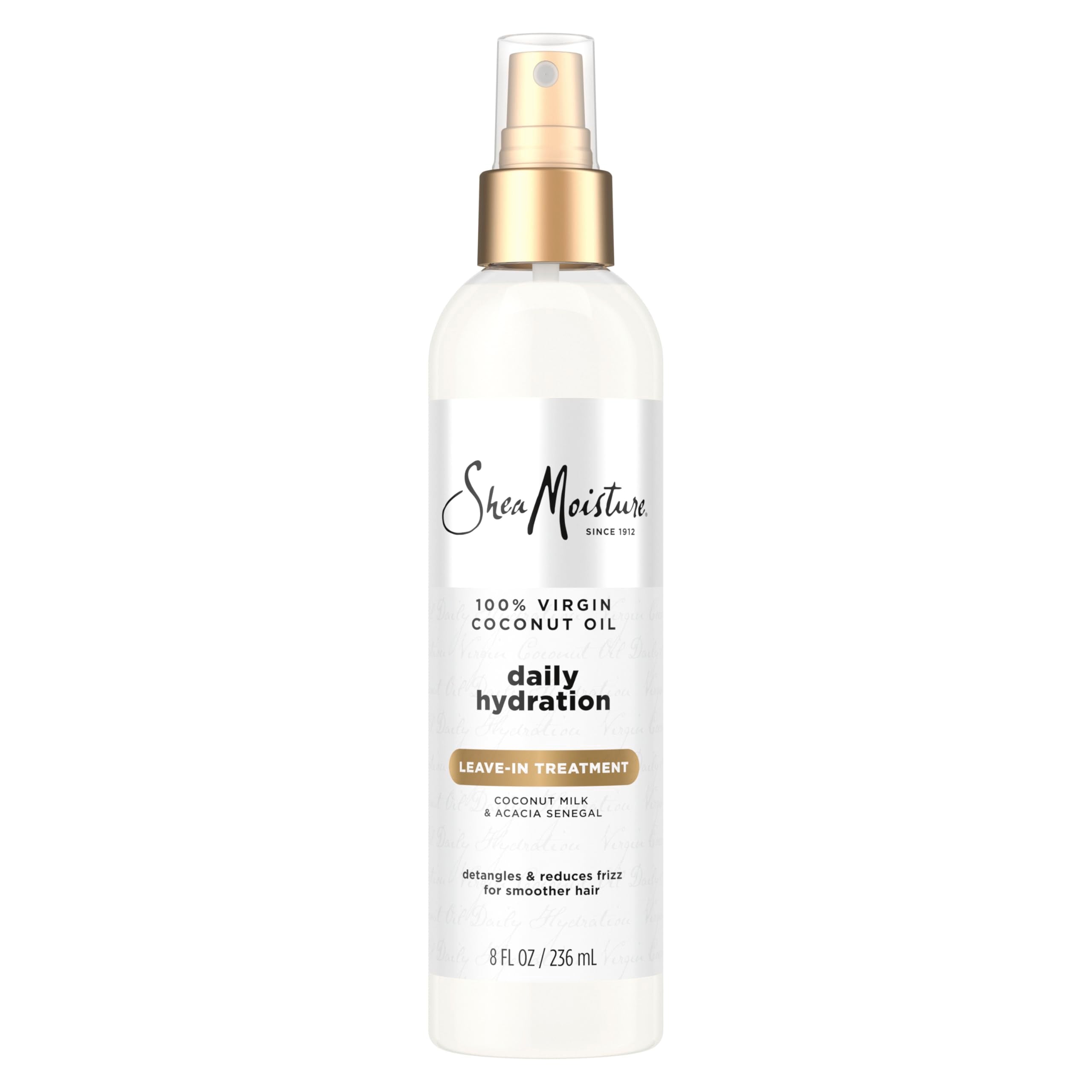 SheaMoisture Leave-In Coco: bouteille montrant hydratation légère