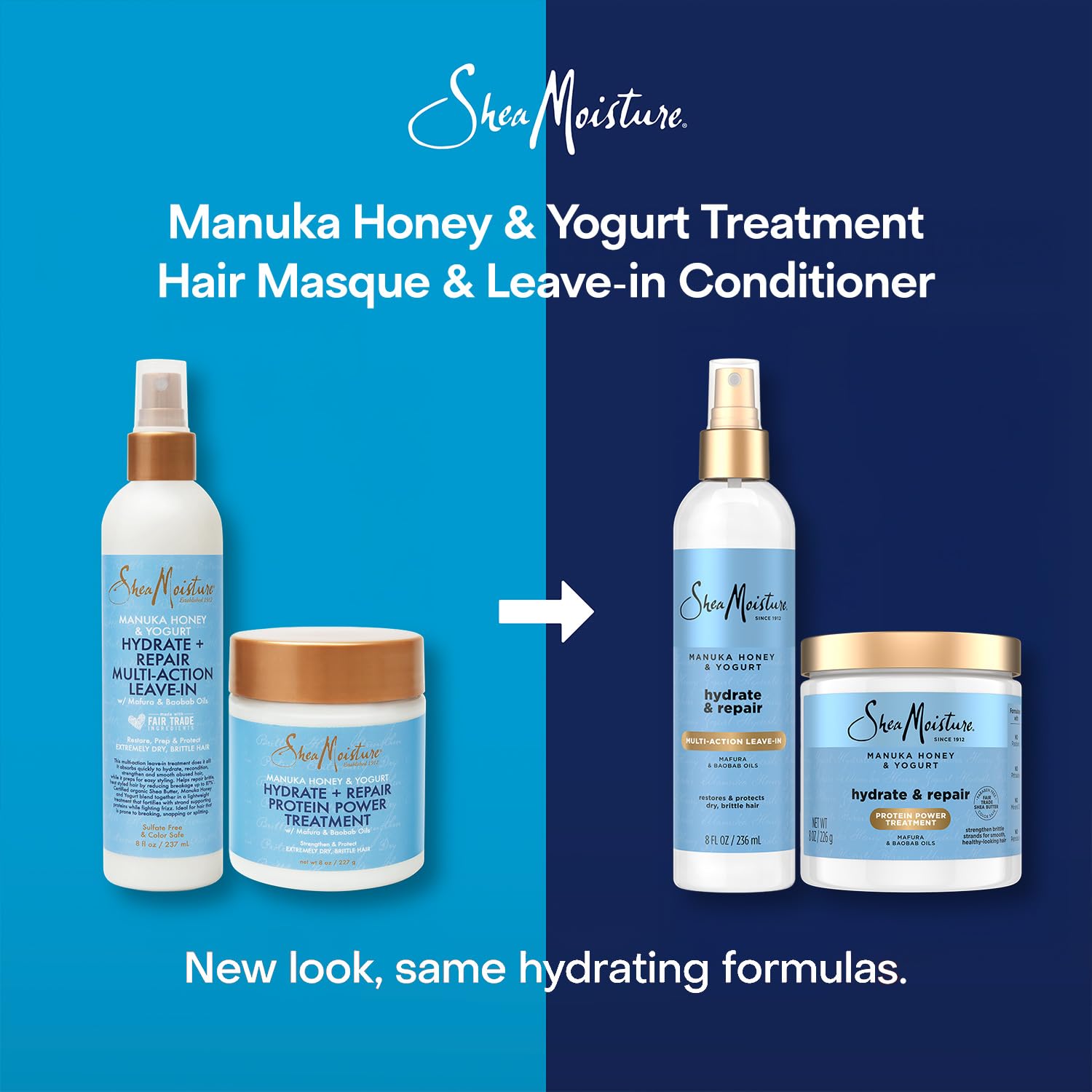 Masque démêlant SheaMoisture, action 10 à 15 minutes