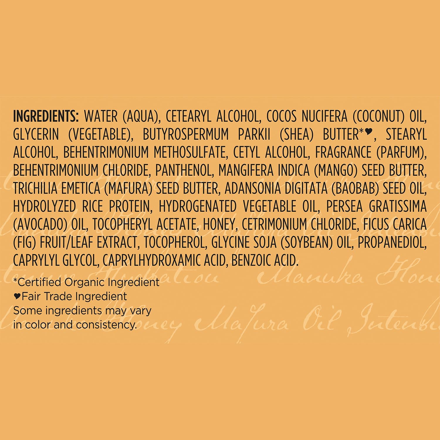 SheaMoisture: douceur et protection des cheveux après application.
