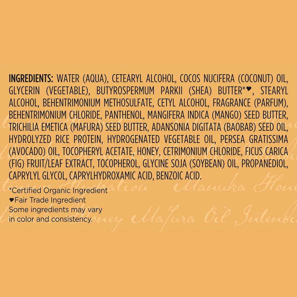 SheaMoisture: douceur et protection des cheveux après application.