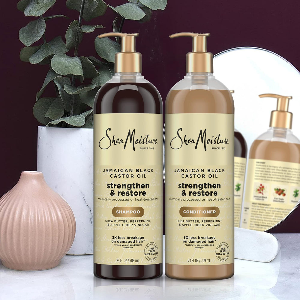 Massage-capillaire SheaMoisture, rituel apaisant pour le cuir chevelu.