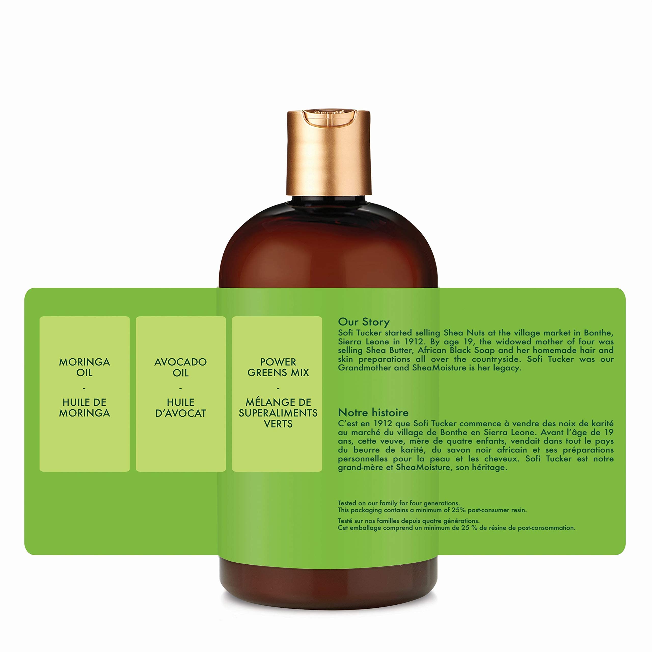 Parfum frais et léger qui dure sans alourdir les longueurs.
