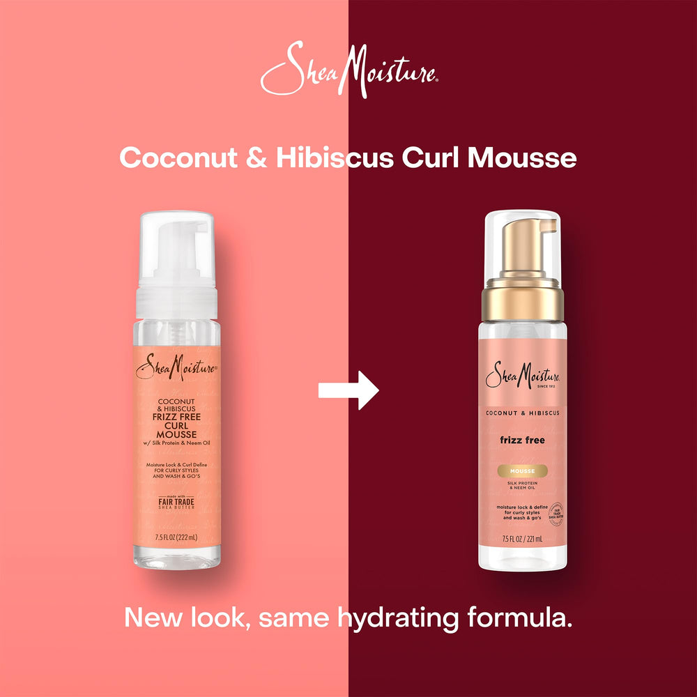 Boucles mieux définies et hydratation légère après usage de SheaMoisture.