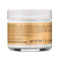Texture crème douce prête à être appliquée sur le visage