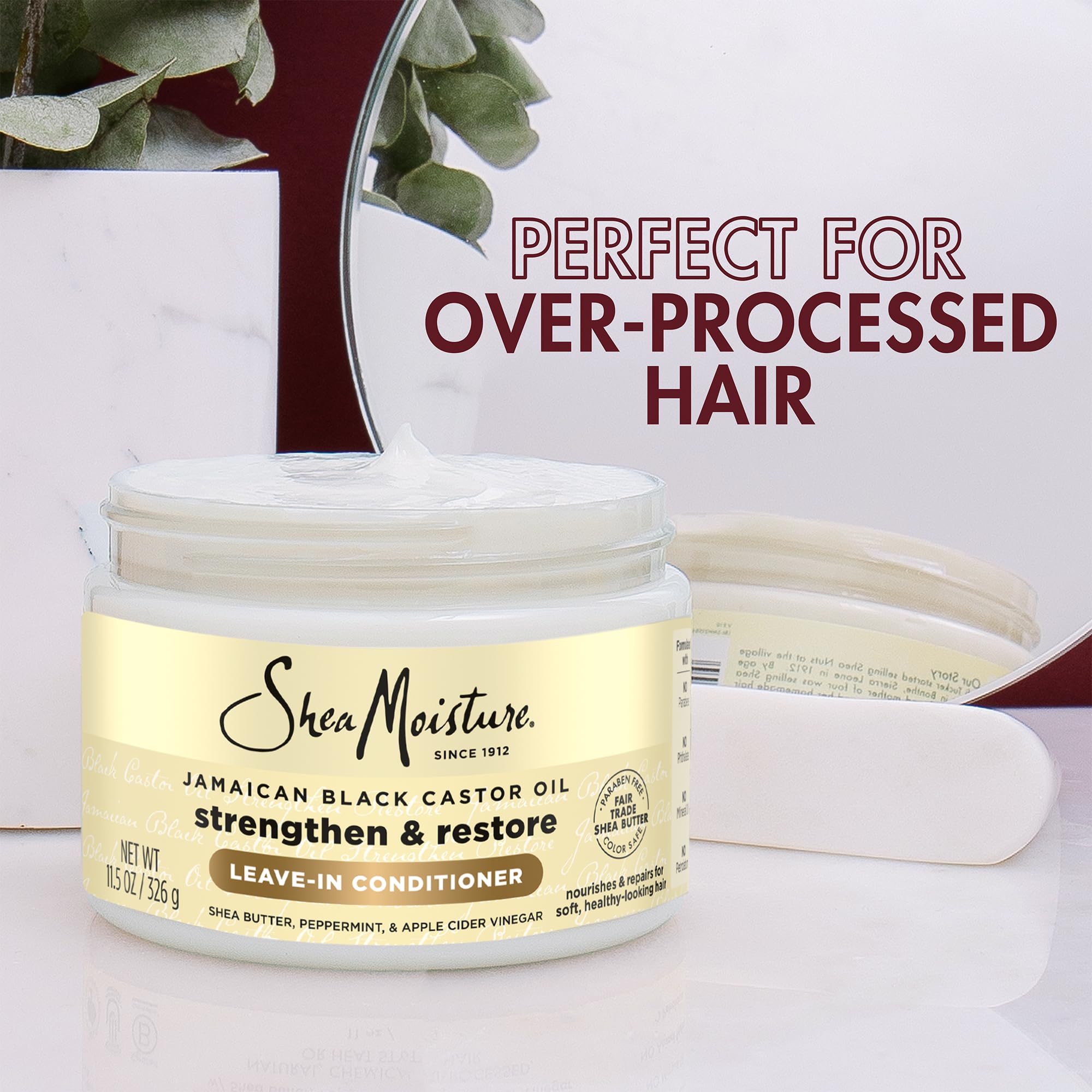SheaMoisture Emballage écologique et durable.