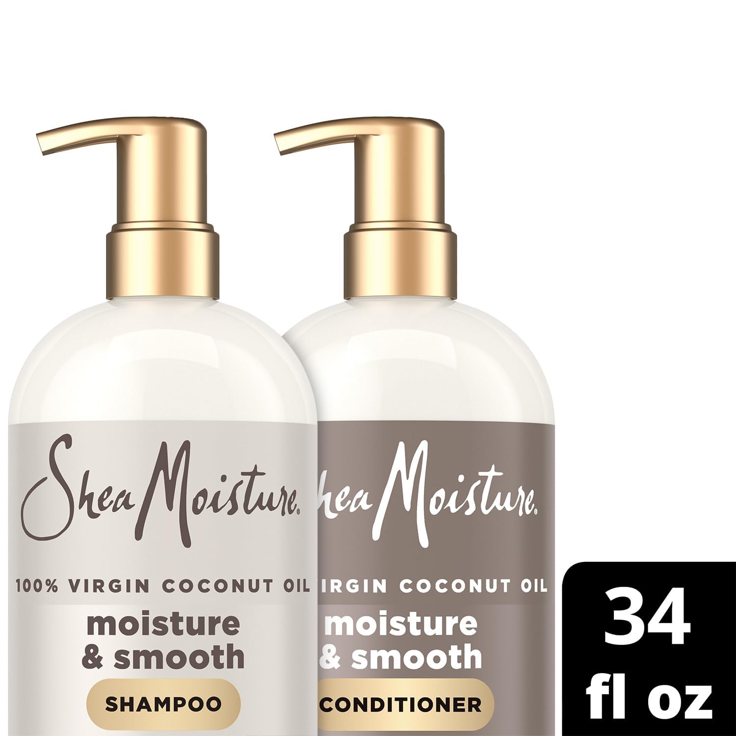 Parfum coco-vanille léger sur les produits SheaMoisture pour cheveux.