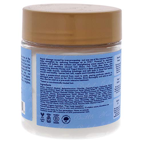 SheaMoisture – routine soin capillaire protéiné pour cheveux secs.
