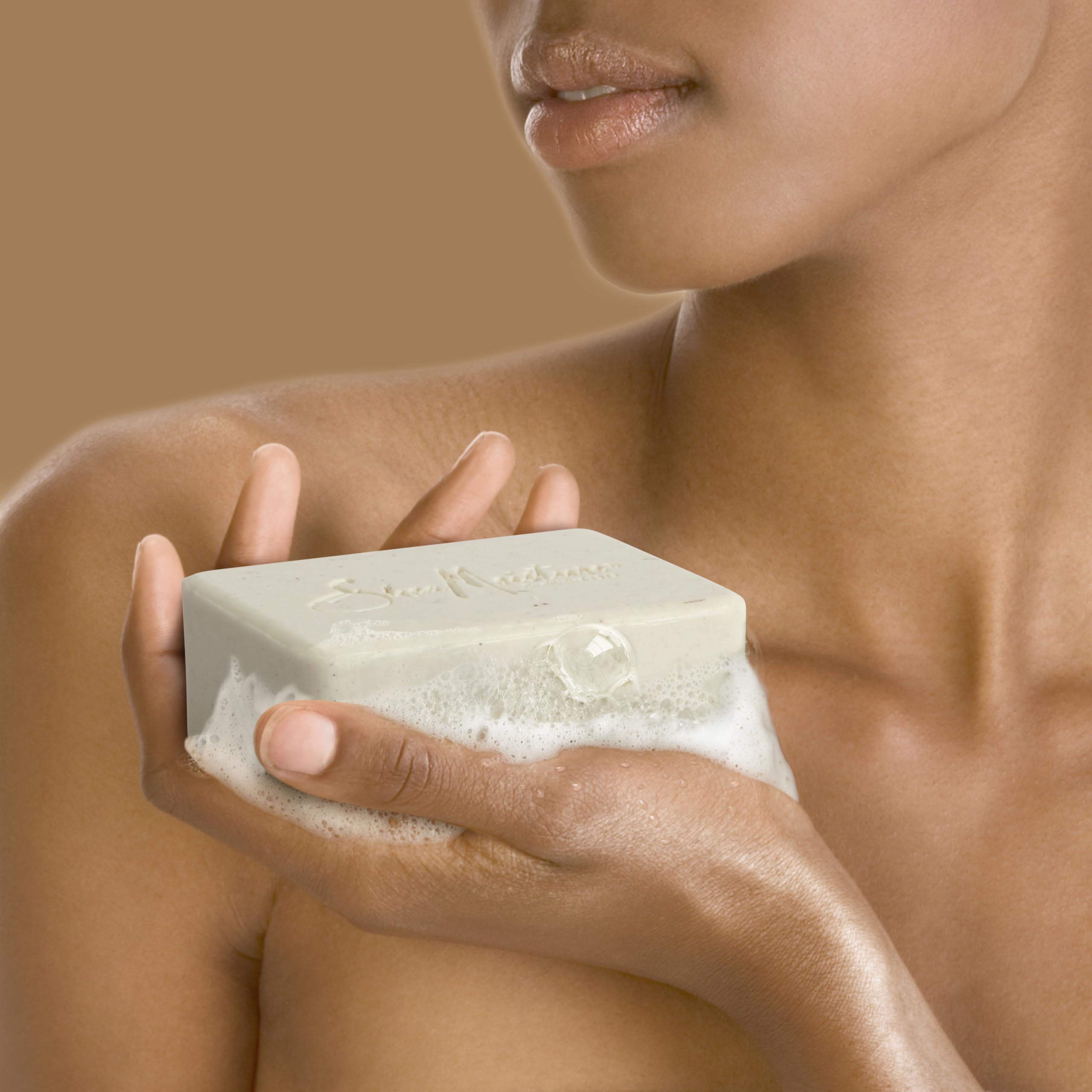 Emballage éthique et cruelty-free du savon-barre SheaMoisture
