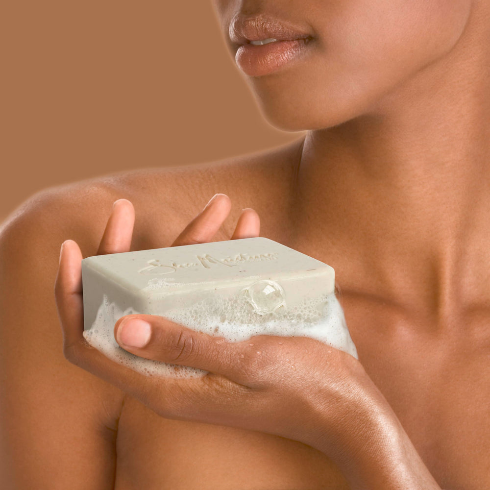 Emballage éthique et cruelty-free du savon-barre SheaMoisture