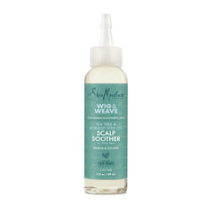 Sérum SheaMoisture appliqué sur le cuir chevelu pour soulagement potentiel