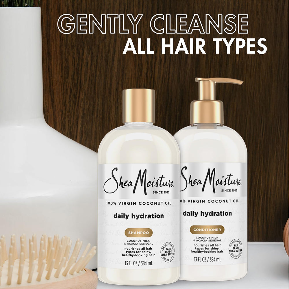SheaMoisture démêlant capillaire : démonstration de coiffage facile.