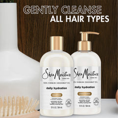 SheaMoisture démêlant capillaire : démonstration de coiffage facile.