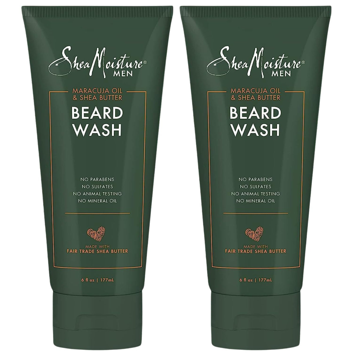 Shampoing barbe SheaMoisture en bouteille: hydratation légère pour barbe propre