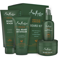 Shampoing barbe SheaMoisture pour nettoyer en douceur et revitaliser la barbe