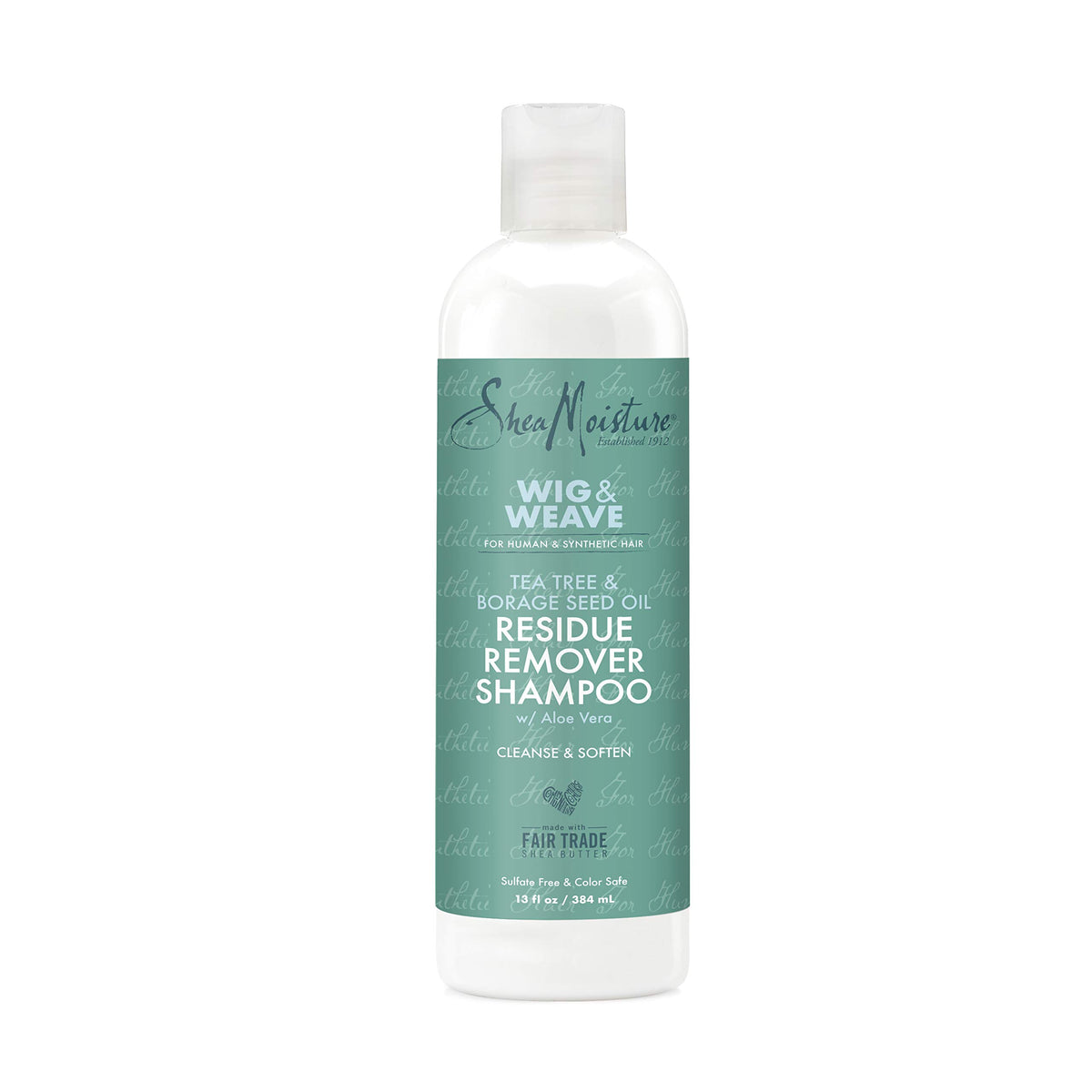 Bouteille SheaMoisture dépurateur résidus Tea Tree et Bourrache purifie en douceur