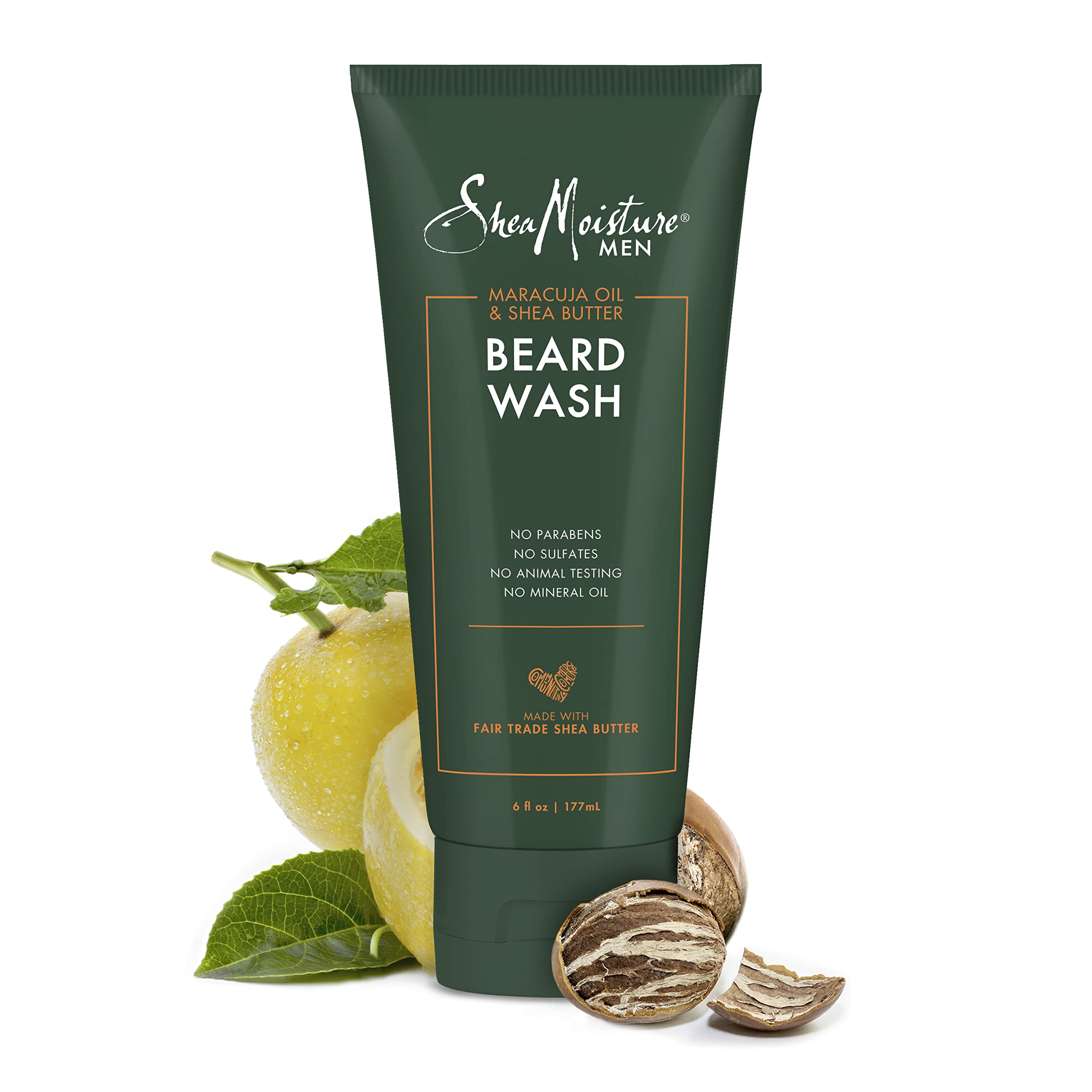 Formule sans sulfates et parabènes, soin naturel barbe SheaMoisture.