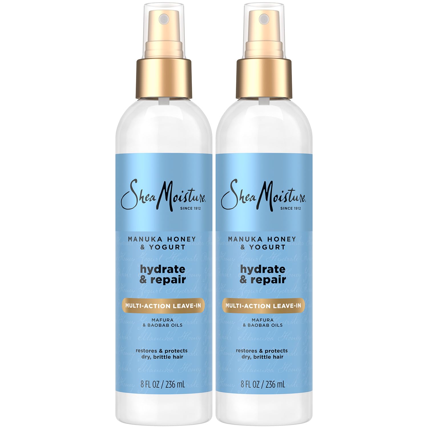 SHeaMoisture Leave-In bouteille multi-action hydratante pour cheveux secs.