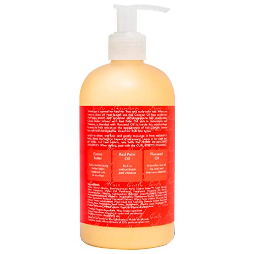 Sheamoisture: texture crème du conditionneur enveloppante et definissante.