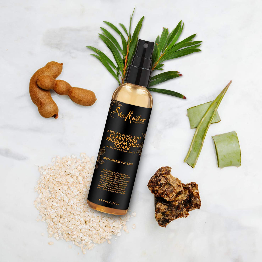 Brume visage SheaMoisture rafraîchissante et revitalisante.