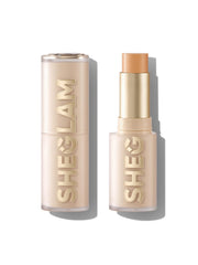 SHEGLAM Skin Magnet Fond de Teint Sand – embout pour une application rapide et homogène