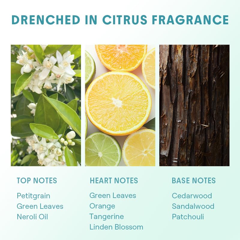 SHEGLAM parfum frais d'agrumes avec néroli orange et santal