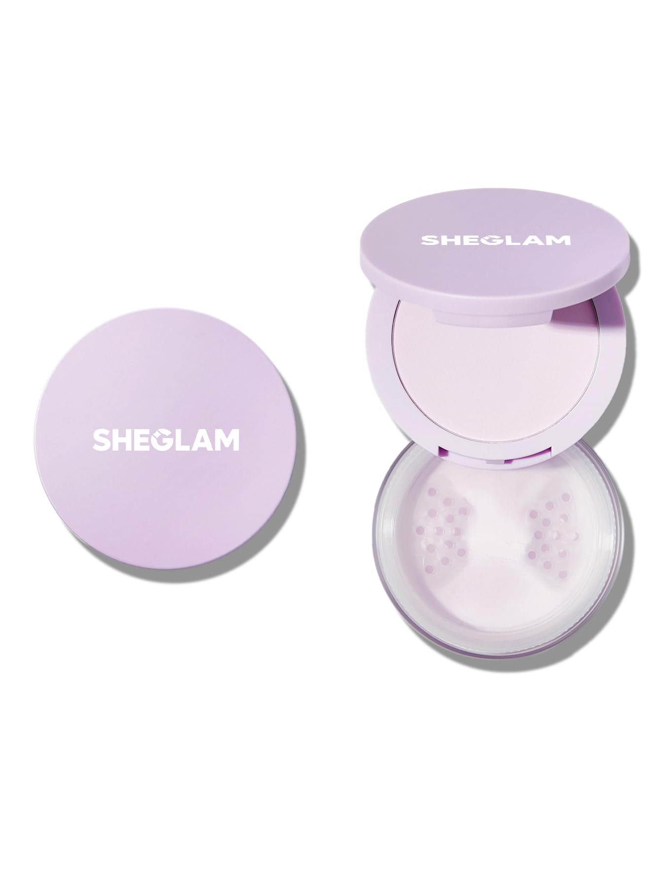 SHEGLAM Insta-Ready Poudre Libre emballage élégant prêt à tester pour découvrir le produit