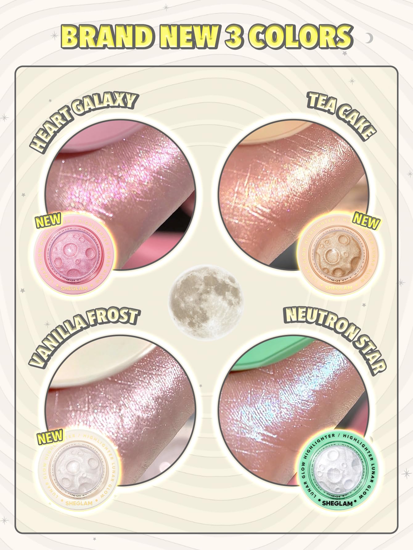 SHEGLAM lumière sur décolleté et épaule pour éclat discret ou intense