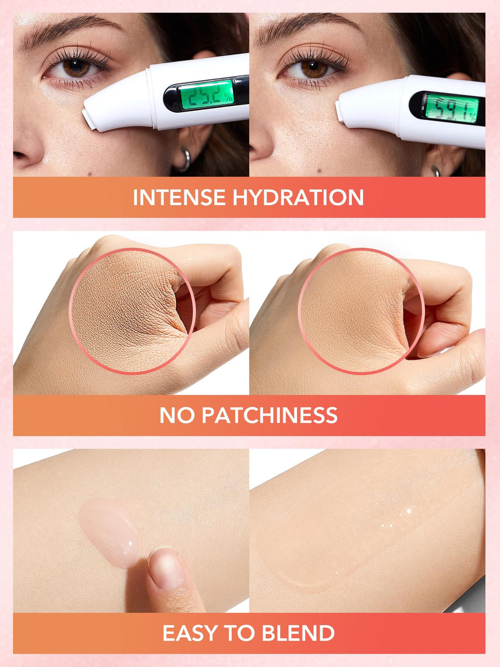 SHEGLAM Melon Melt sans cruauté, approuvé Leaping Bunny