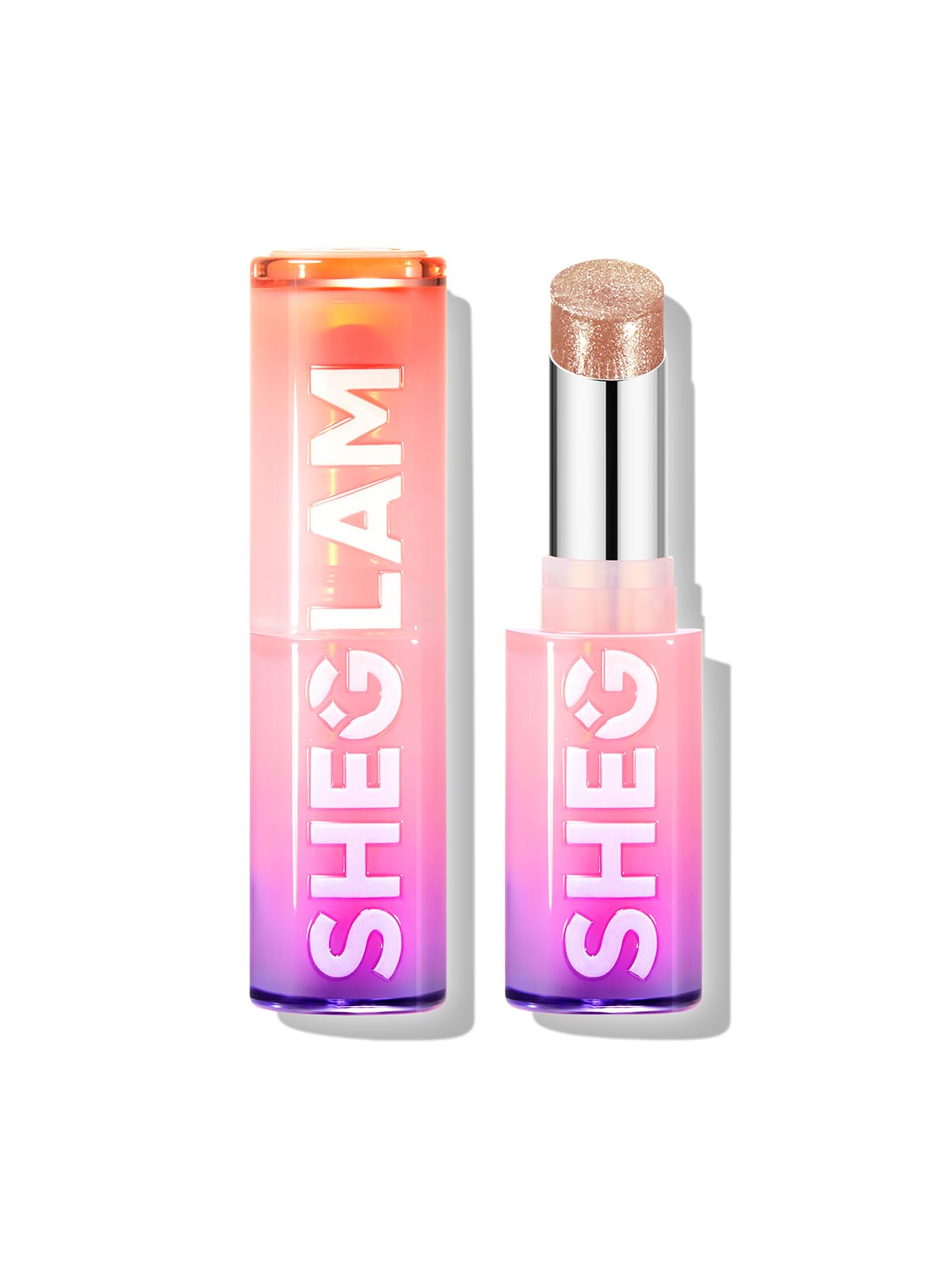 SHEGLAM Mirror Kiss emballage brillant, prêt pour un relooking express.